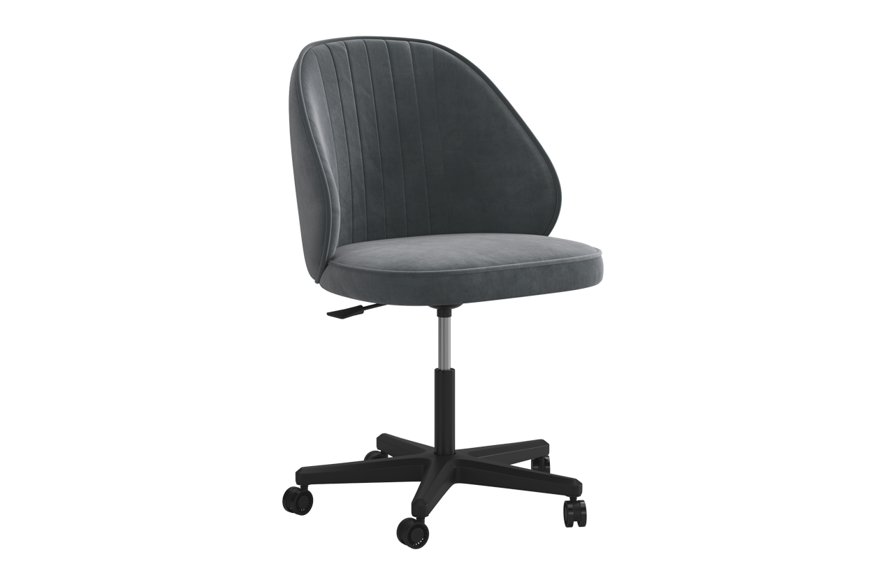 Стул Монарх Т3 (графит (велюр)/черный)