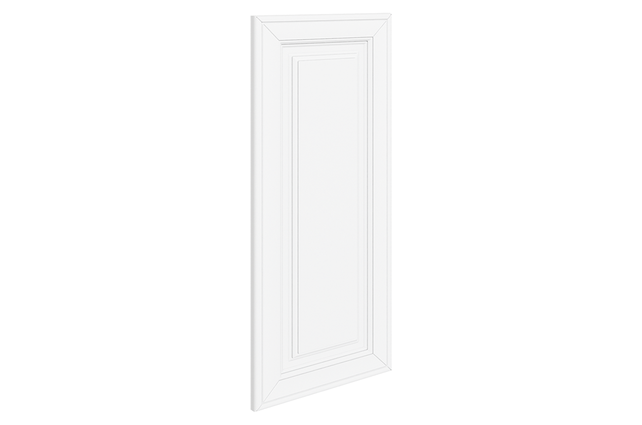 Мишель Дверь (Декор) L297 Шкаф навесной (эмаль) (белый)