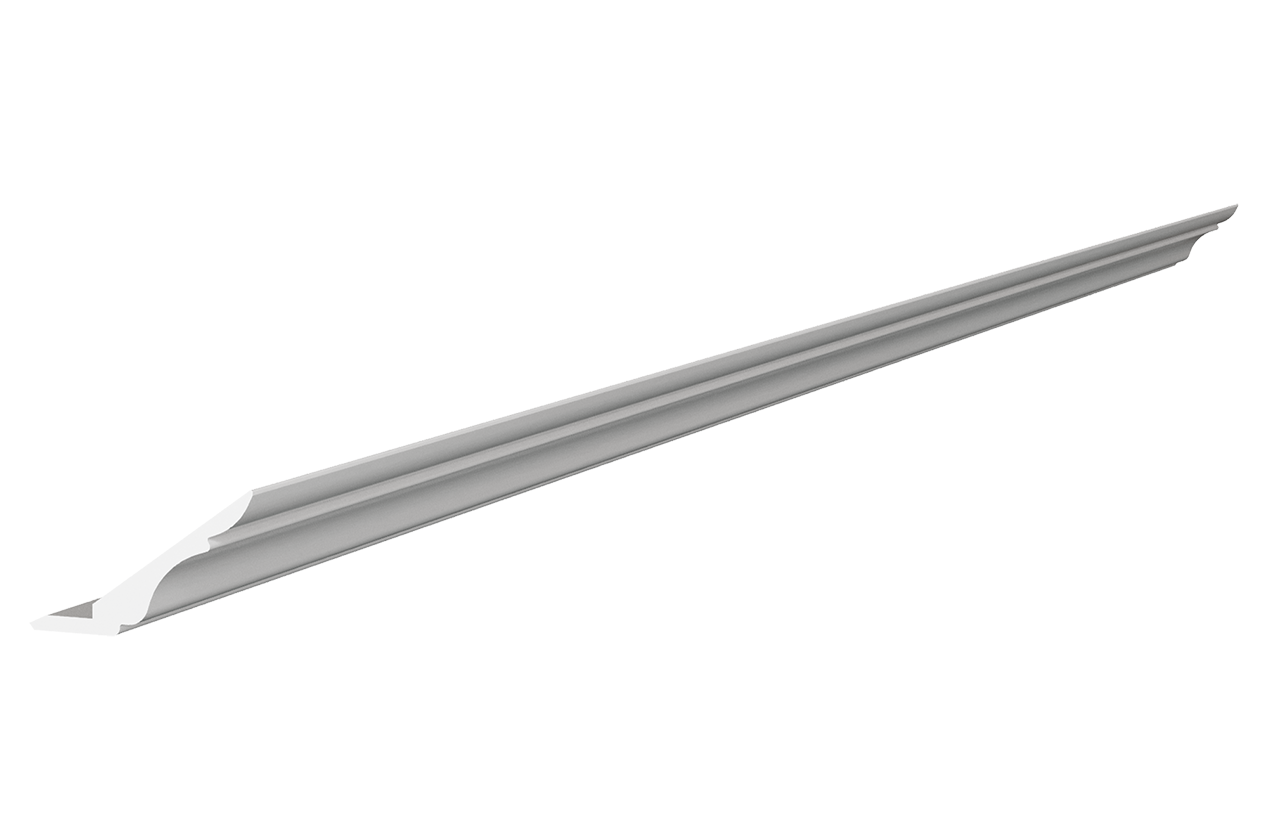 Карниз МДФ L2800 Атланта (белый)