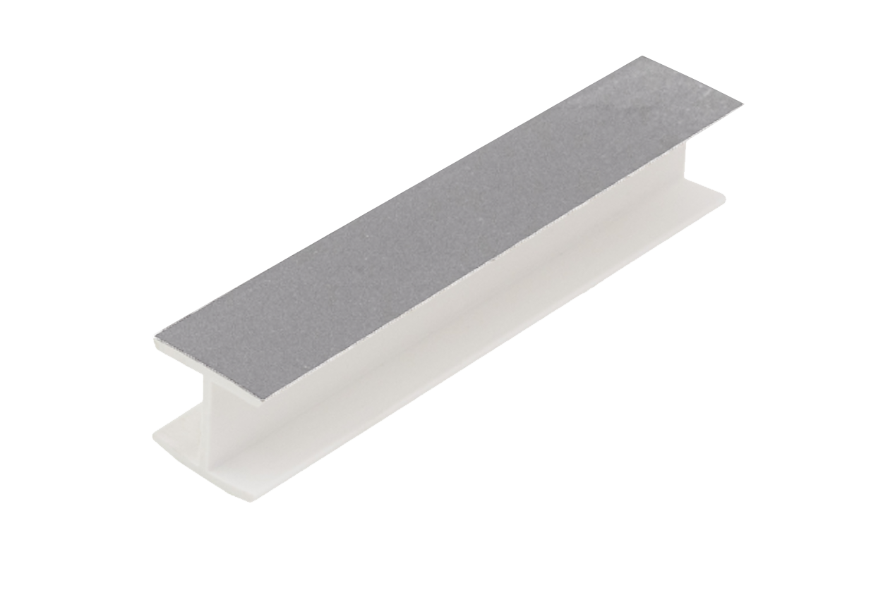 Профиль соединительный для цоколя Н150 угол 180 Кухня (титан)