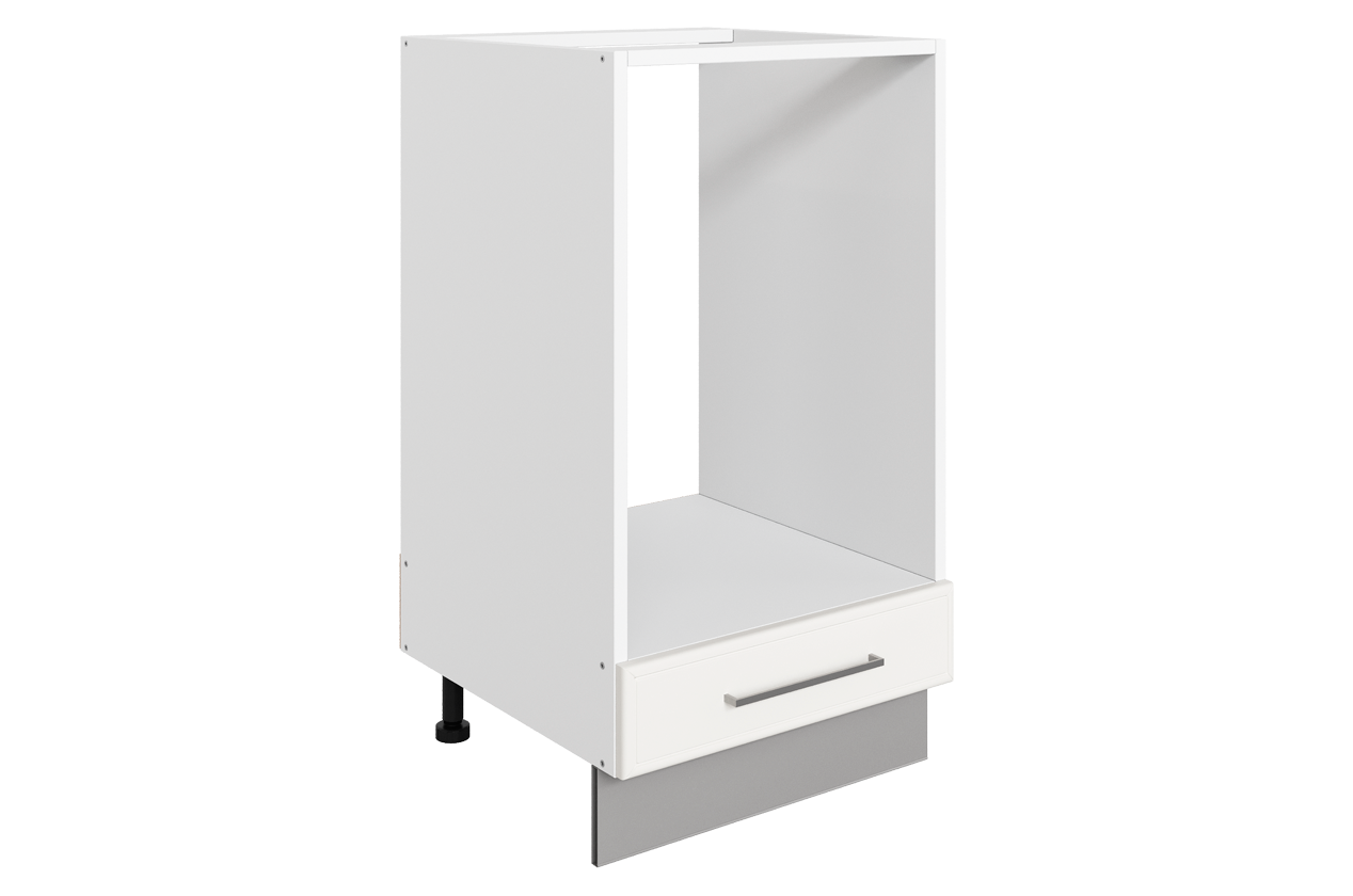 Мишель Шкаф рабочий под духовку L450 (1 ящ.) (эмаль) (белый/белый)