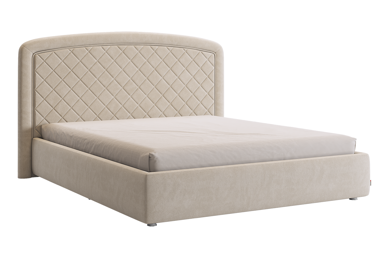 Каркас кровати Сильва 2 160х200 см (крем (велюр))