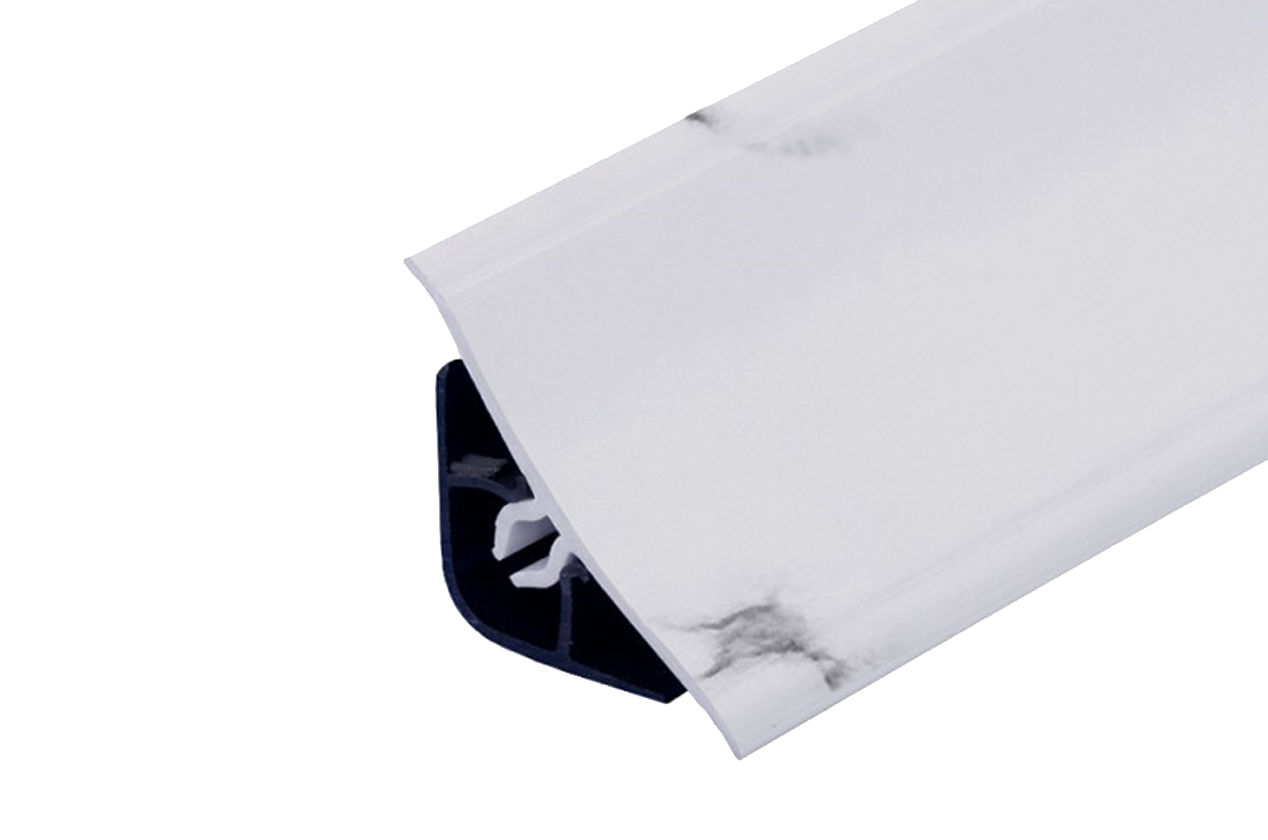 Плинтус Pexay 25х25 L3000 Кухня (мрамор итальянский/гранит белый)