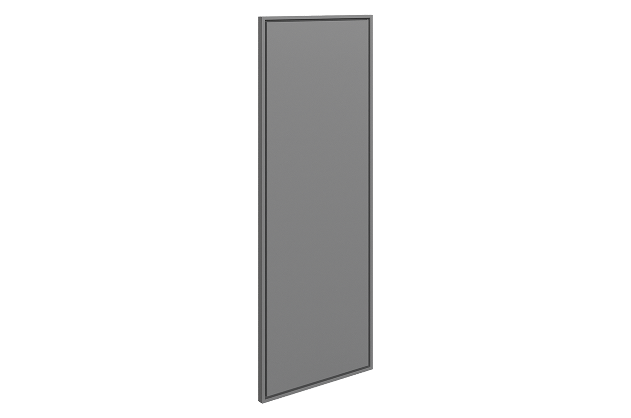 Монако Дверь (декор) L297 Н900 Шкаф навесной (графит матовый)