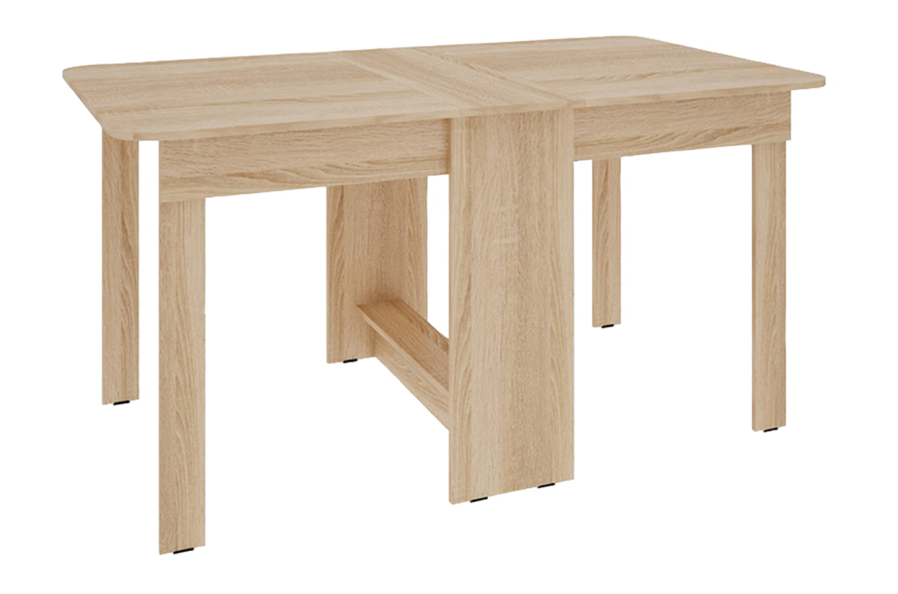 Стол-книжка раскладной ПВХ (дуб сонома)