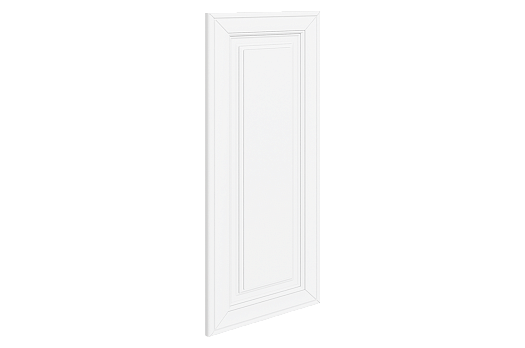 Мишель Дверь (Декор) L297 Шкаф навесной (эмаль) (белый)