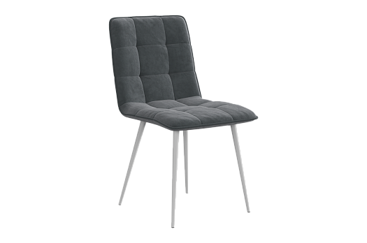 Стул Марсель Т1 (графит (велюр)/белый)