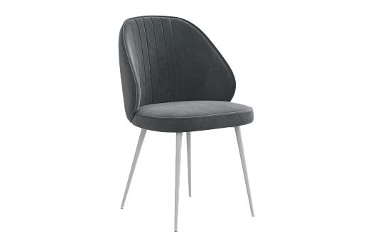 Стул Монарх Т1 (графит (велюр)/белый)