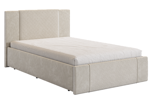 Каркас кровати Хлоя 120х200 см (крем (велюр))