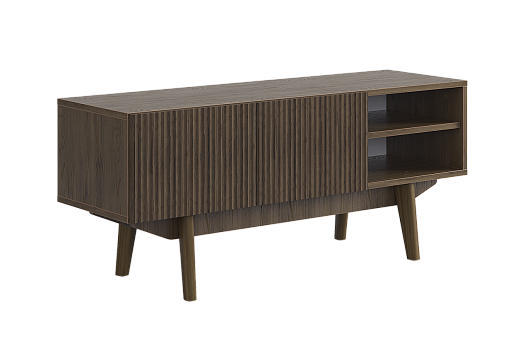 ТВ тумба 110 Мира (дуб гудзон шоколадный)