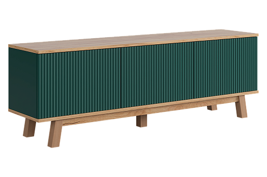 ТВ тумба 150 Оливия (дуб крафт золотой/еловый)