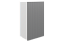 Марта Шкаф навесной L450 Н900 (1 дв. гл.)