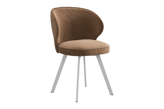 Стул Гудвин Т2 (беж (велюр)/белый)