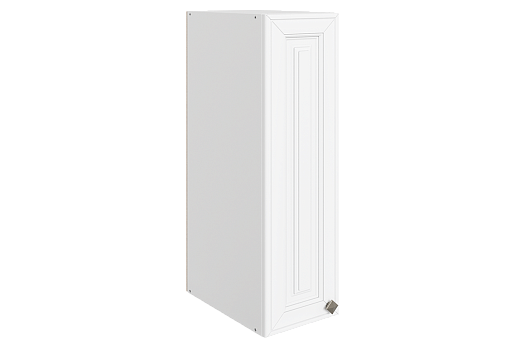 Мишель Шкаф навесной L200 Н720 (1 дв. гл.) (эмаль) (белый/белый)