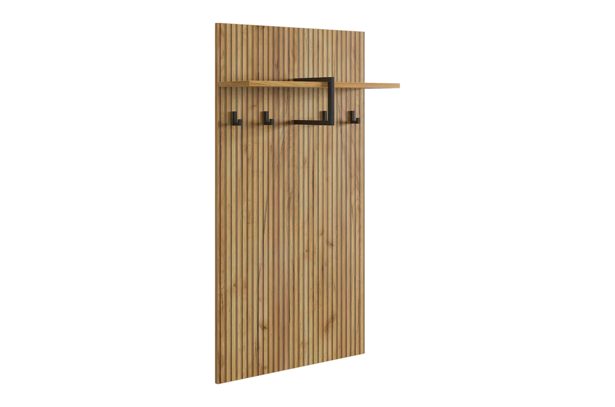 Бодрум Вешалка 2 (дуб крафт золотой)