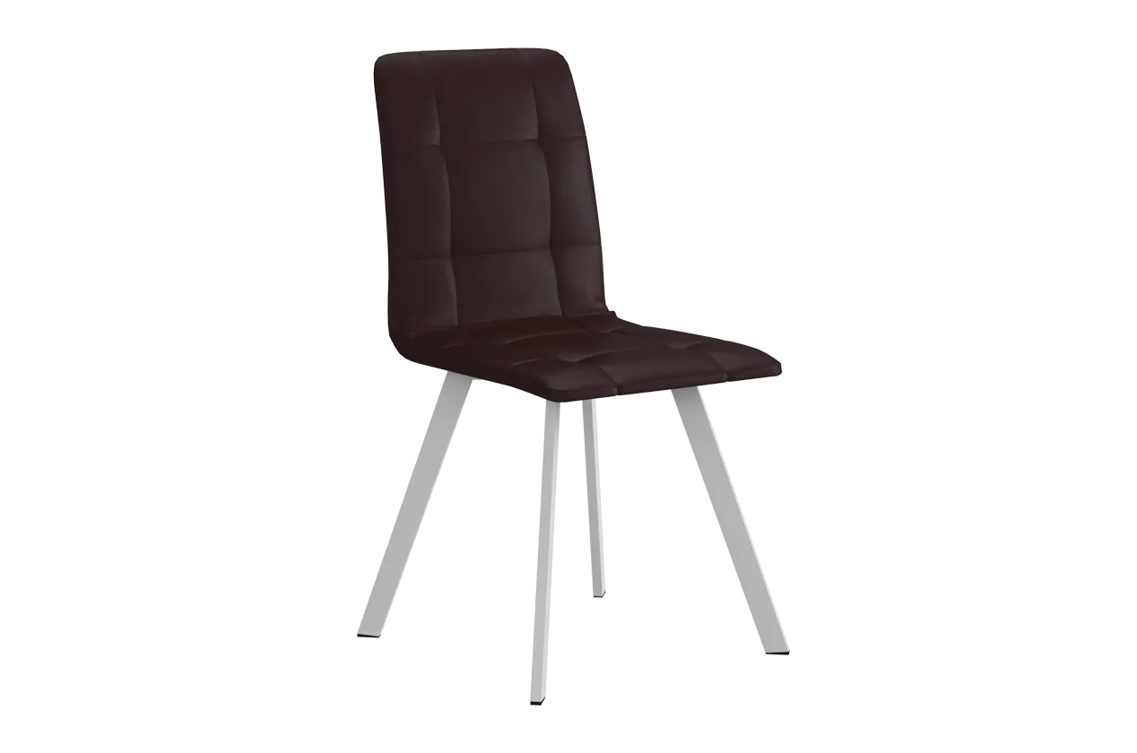 Стул Мартин Т2 (кофе (экокожа)/белый)