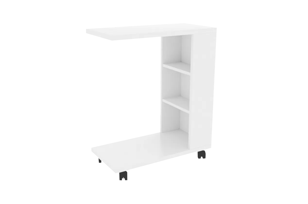 Столик прикроватный Мальта (белый)