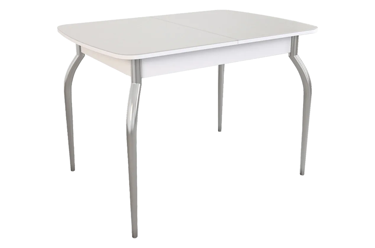 Стол обеденный раздвижной Танго (белый/белый)