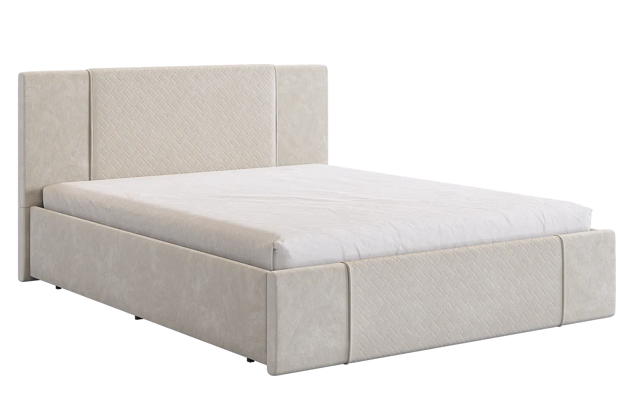 Каркас кровати Хлоя 160х200 см (крем (велюр))