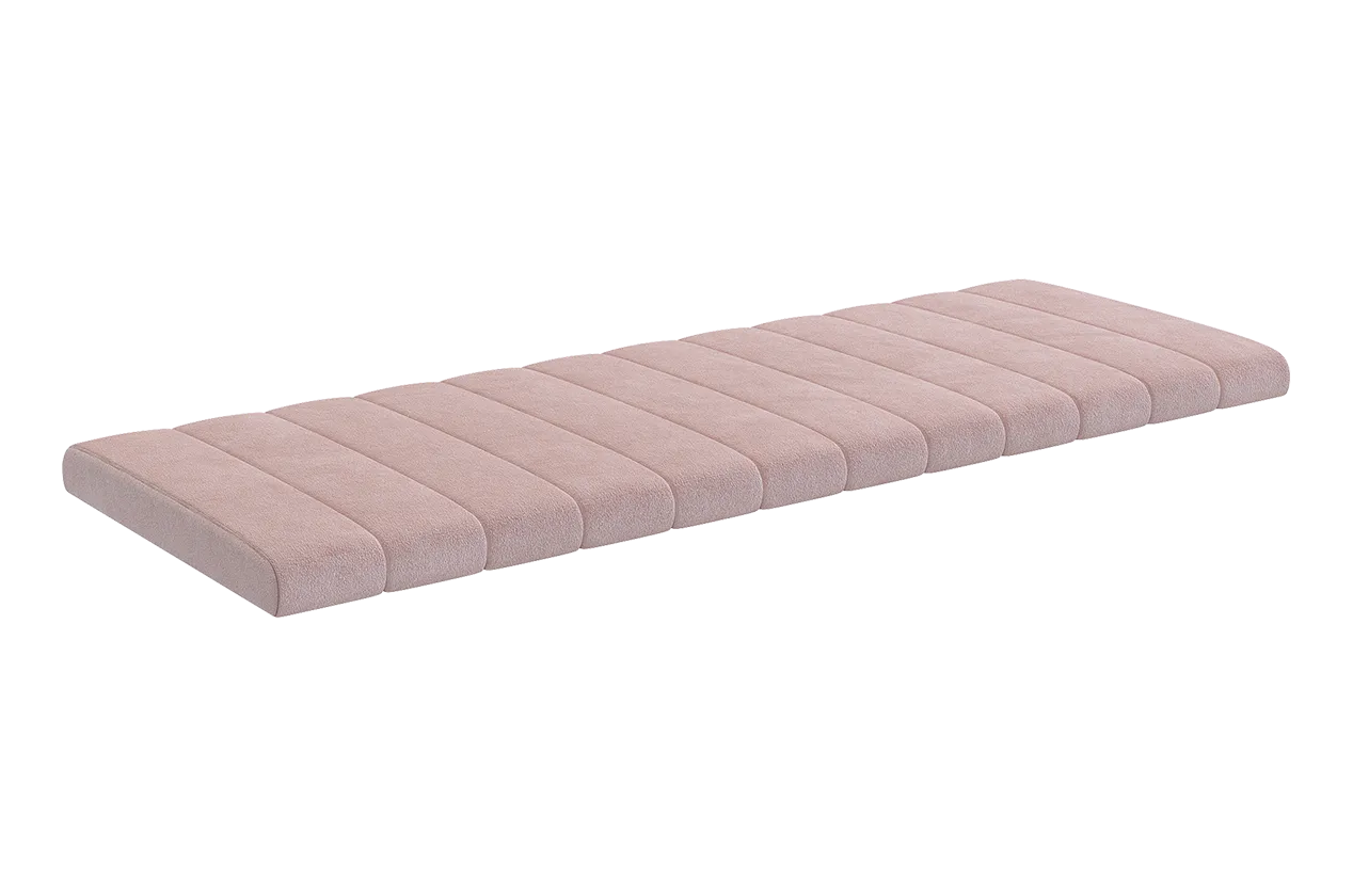 Зефир Подушка 120 см (нежно-розовый (велюр))