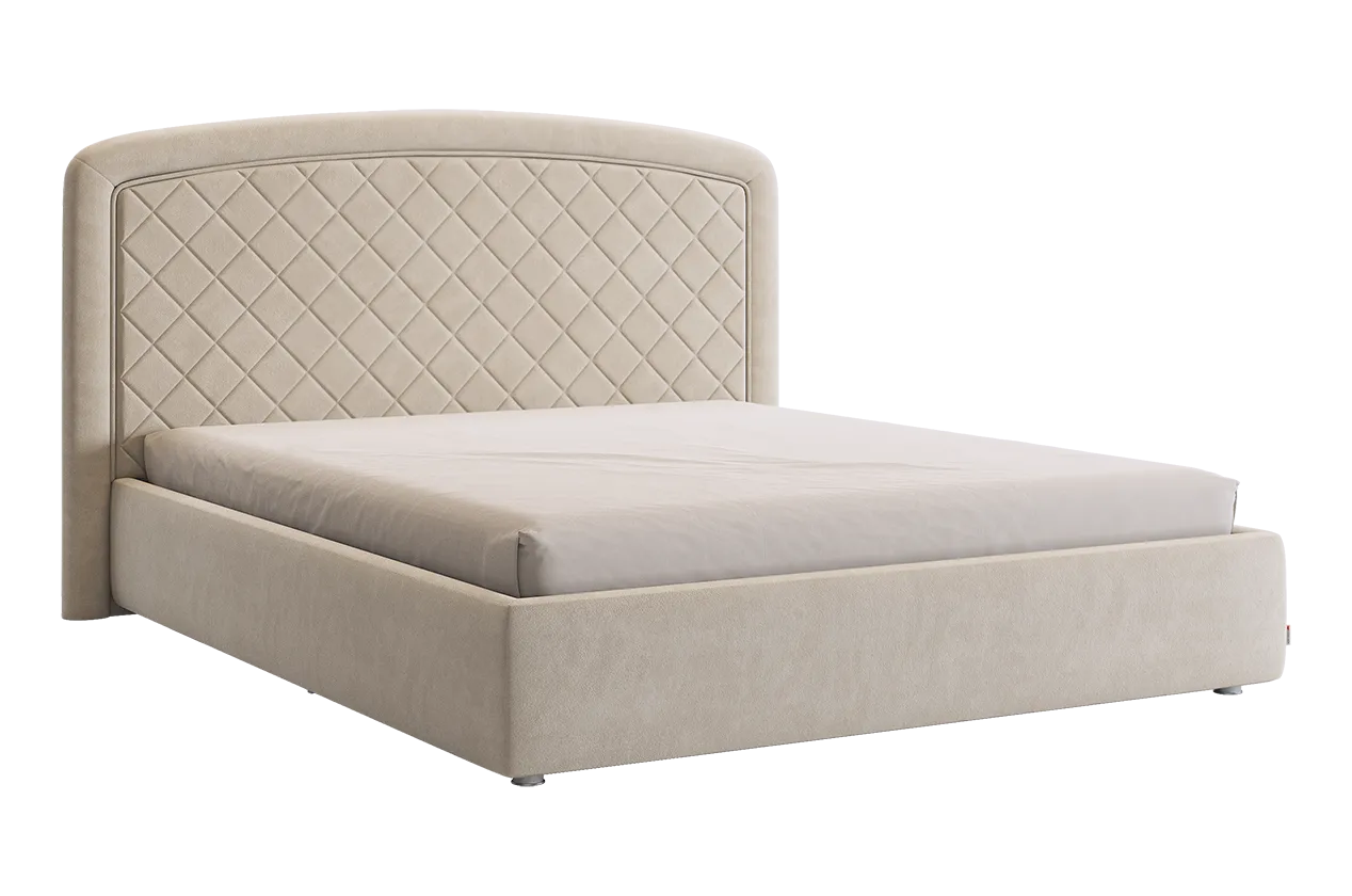 Каркас кровати Сильва 2 160х200 см (крем (велюр))