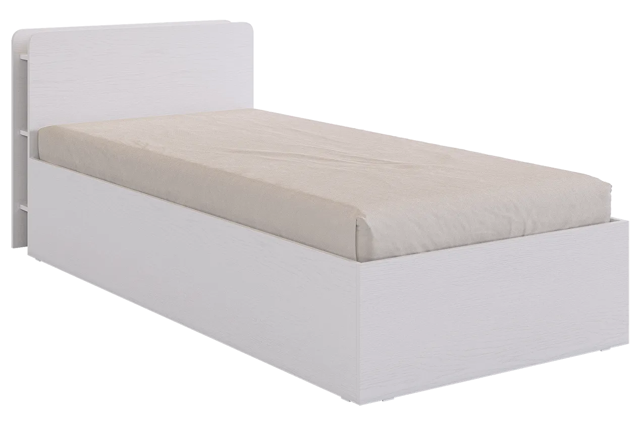 Каркас кровати Юниор 90х200 см (белое дерево)